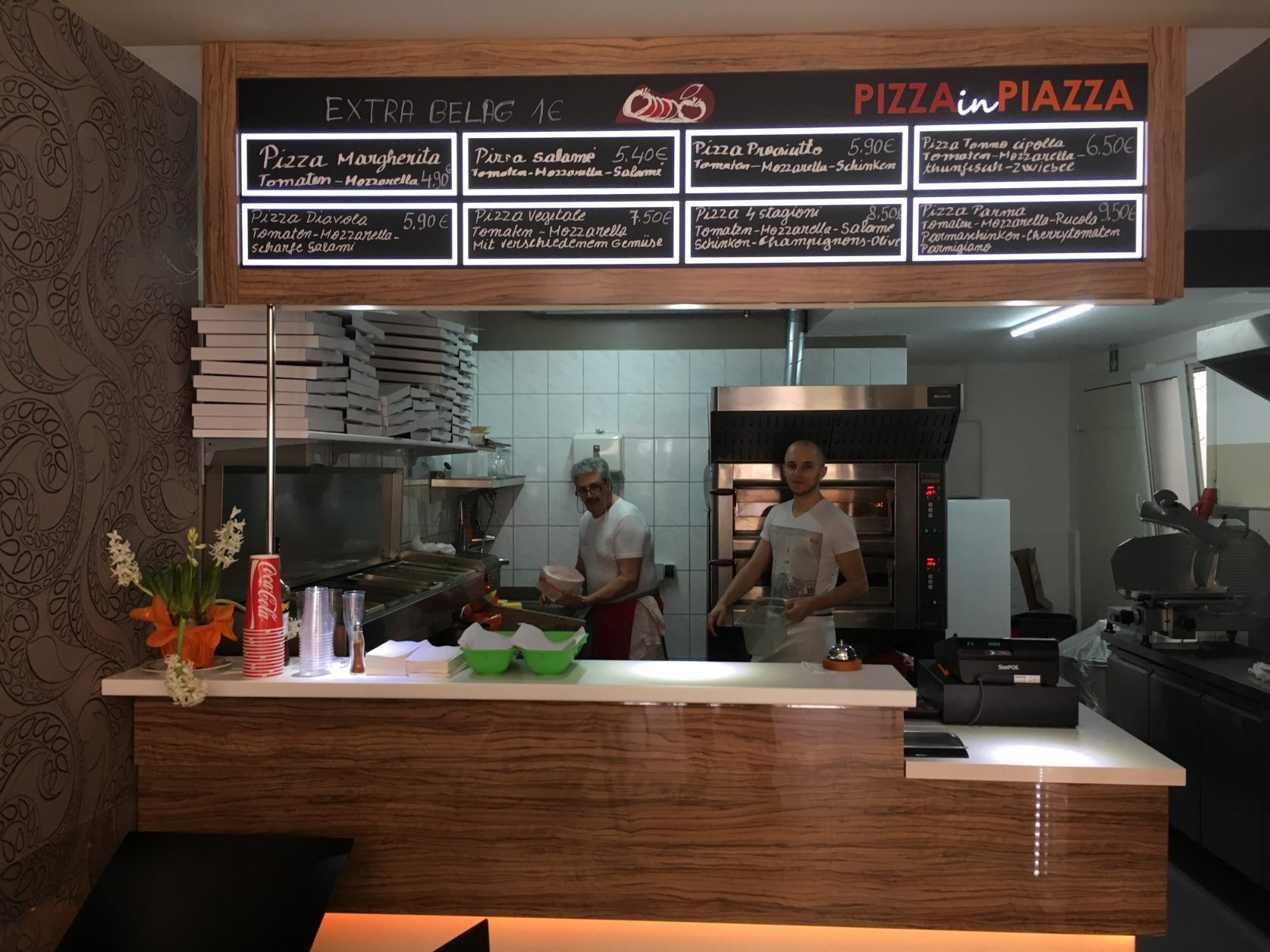 Pizza in Piazza Werder/Havel, Foto: D.Weirauch