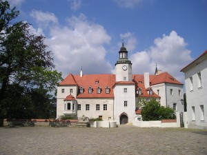 Von der Deutschen Stiftung Denkmalschutz saniert und nun ein Hotel: Schloss Fürstlich Drehna, Foto: D.Weirauch