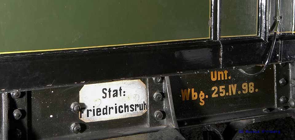 Salonwagen Otto von Bismarck Foto: DB Museum Nürnberg