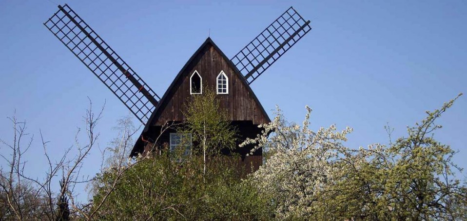 Die Mühle in Paretz hat zum Mühlentag geöffnet Foto: Weirauch
