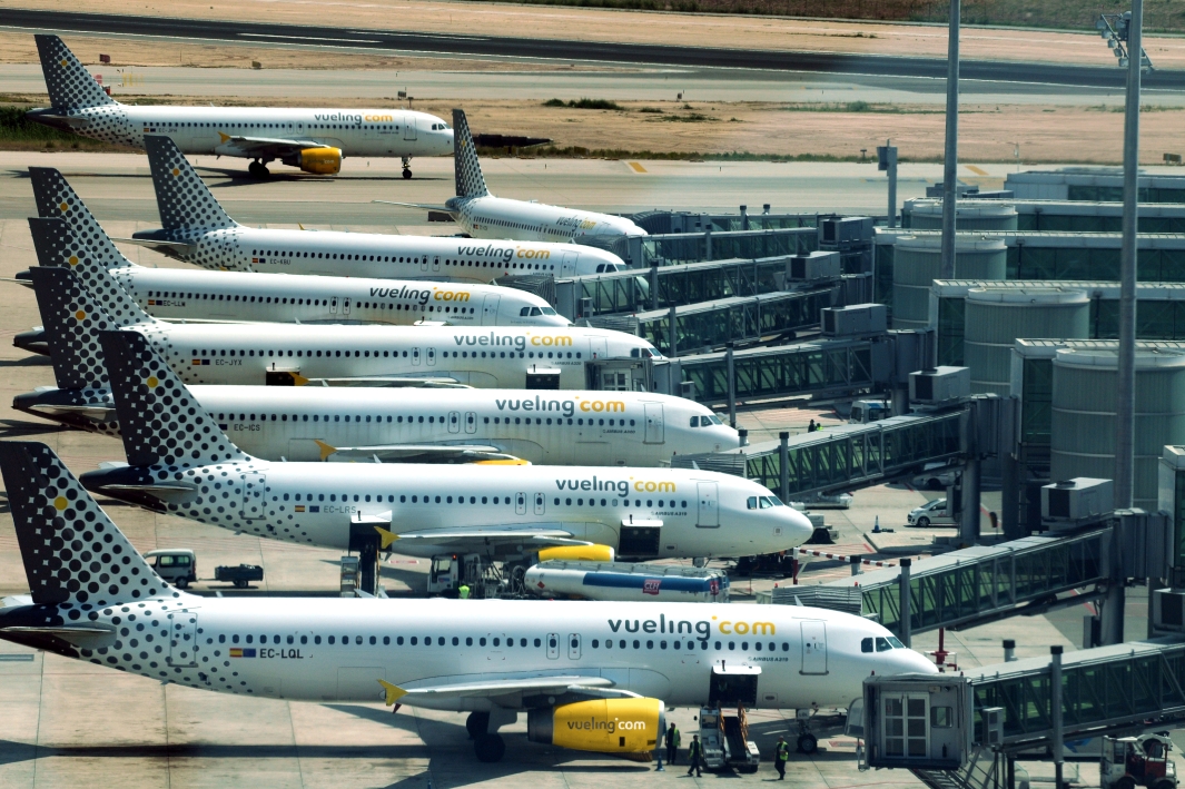 Vueling Flotte in Barcelona
