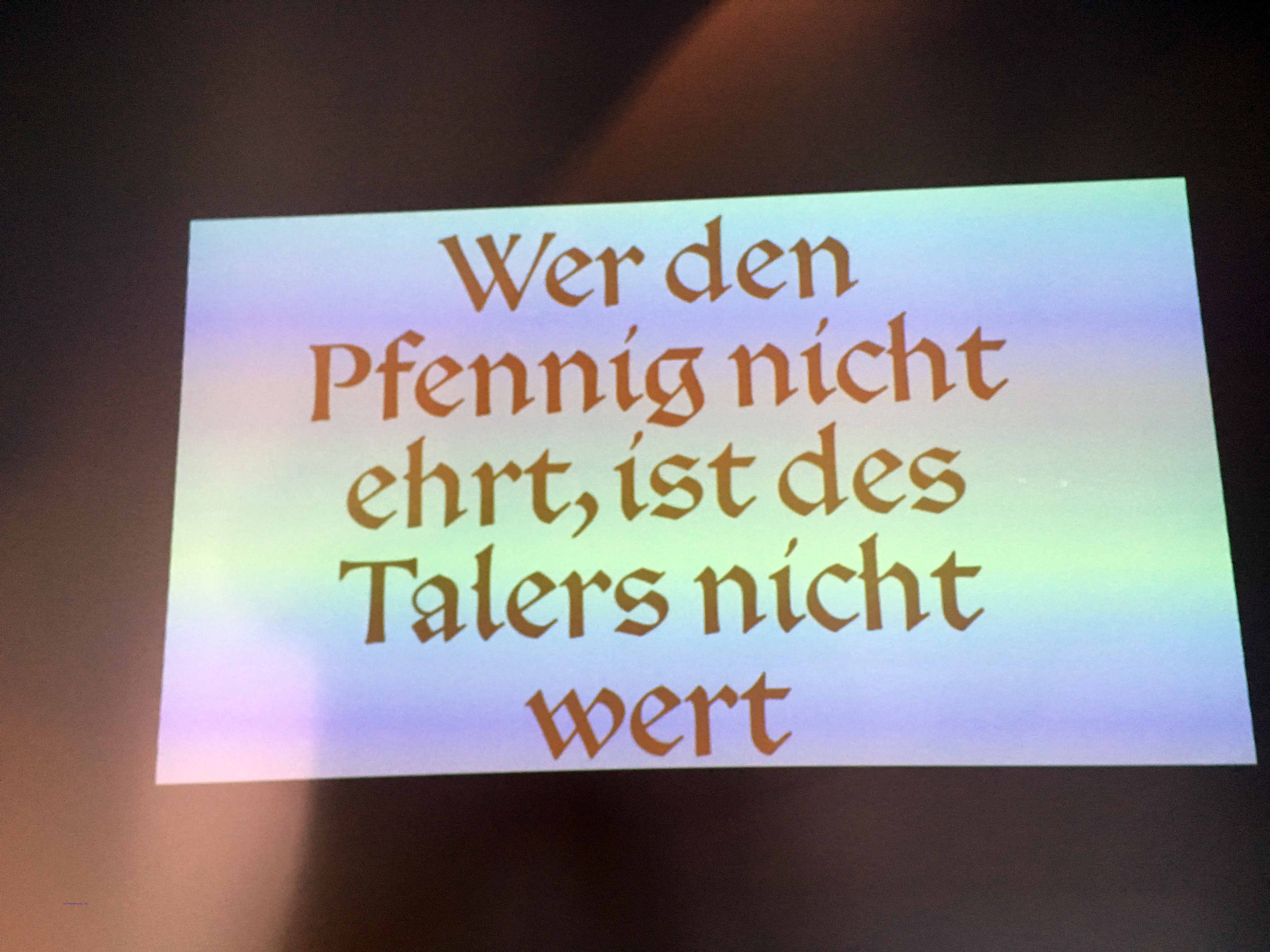 Sprichworte aus Luthers Feder