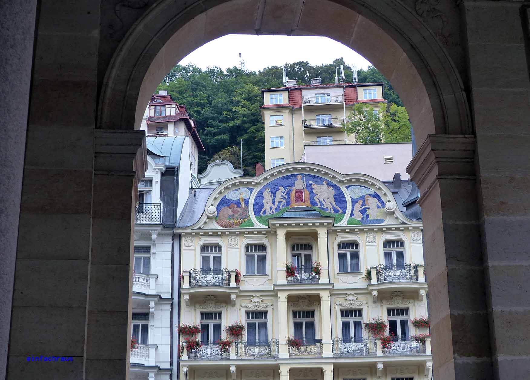 Alt und neu prägen Karlsbad, Foto: D. Weirauch