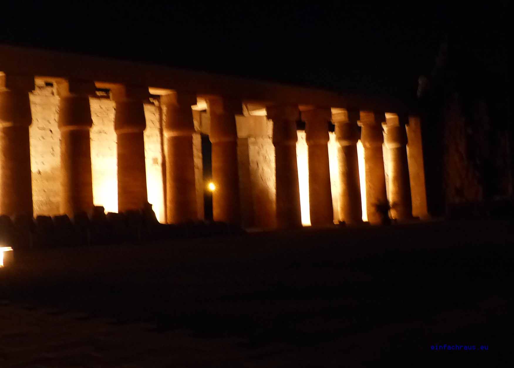 Die größte Tempelanlage Ägyptens liegt nordöstlich von Luxor in Karnak, Foto: Weirauch