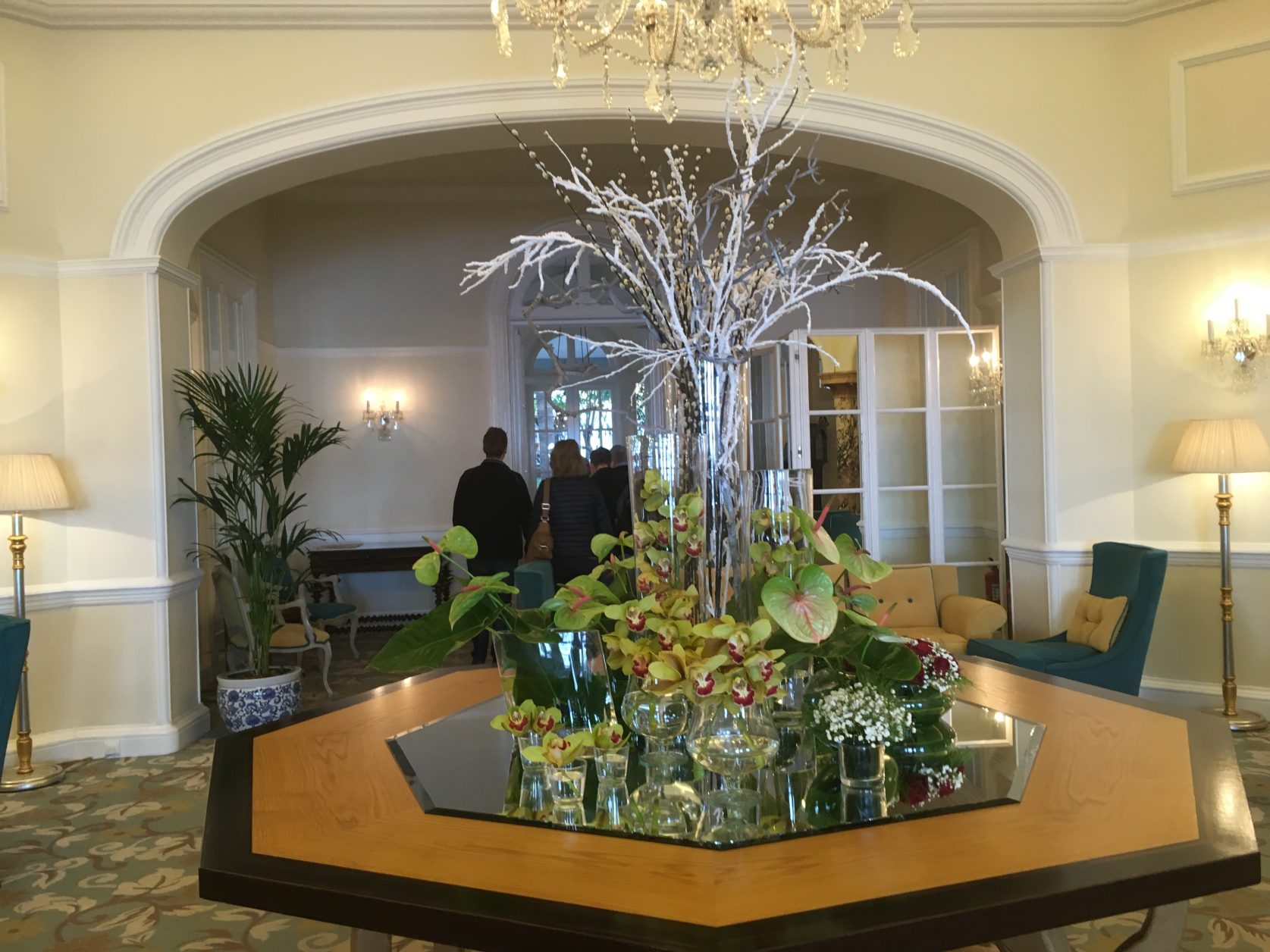 Blumen über all im legendären Hotel Reids in Funchal, Foto: D. Weirauch