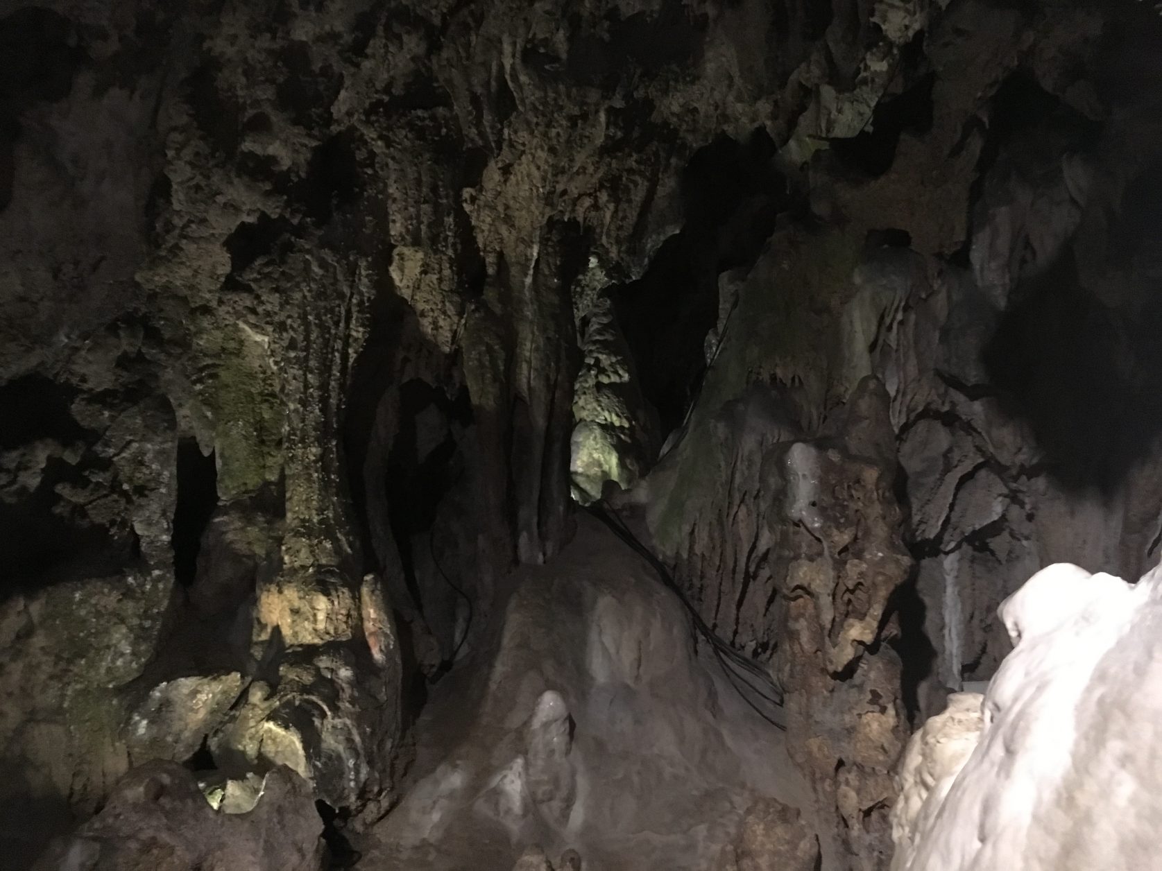 Die Höhle hat ihren Namen von den zahlreichen Stalaktiten und Stalagmiten. Foto: D.Weirauch