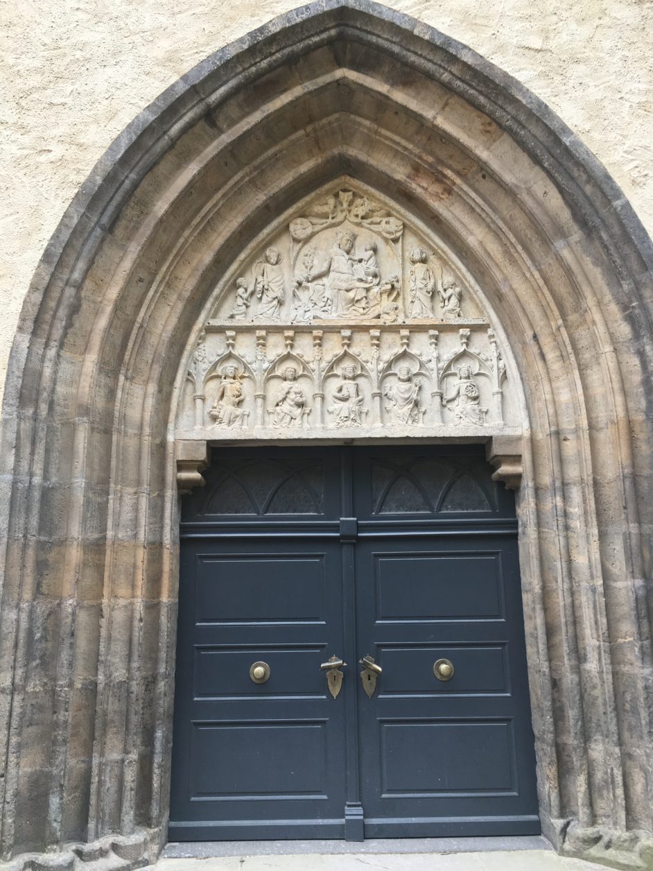 Eingangsportal der Stadtkirche Wittenberg, Foto: D.Weirauch