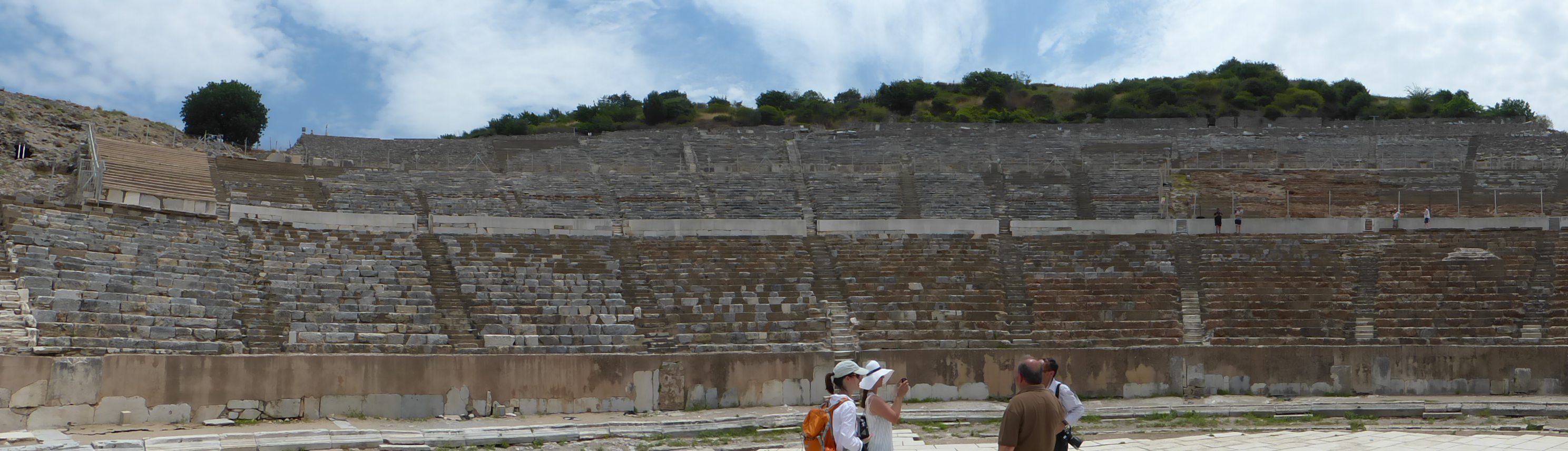 Im großen Theater von Ephesos soll der Apostel Paulus geredet haben.