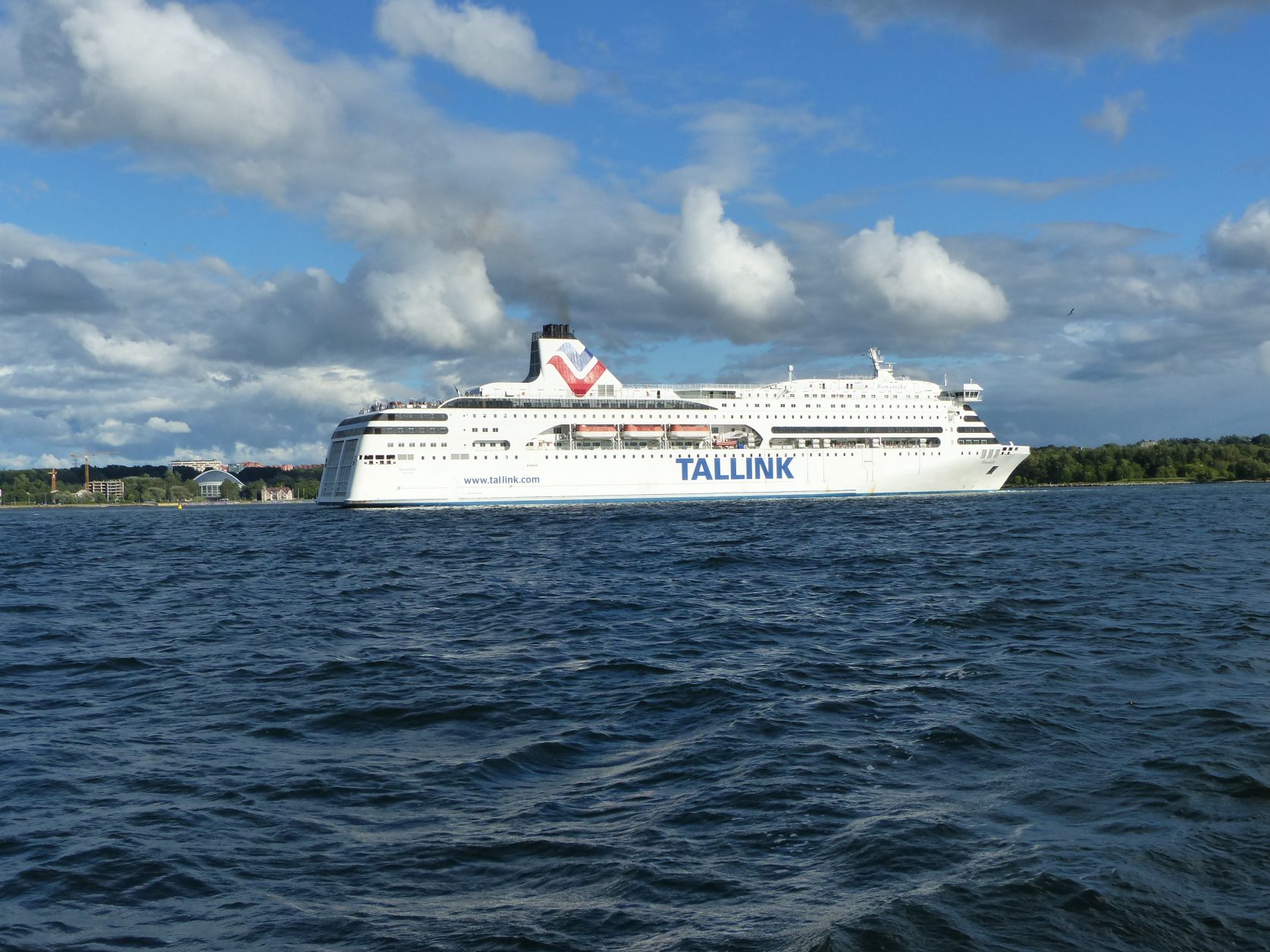 Tallink-Fährschiffe Richtung Ostsee, Foto: D.Weirauch