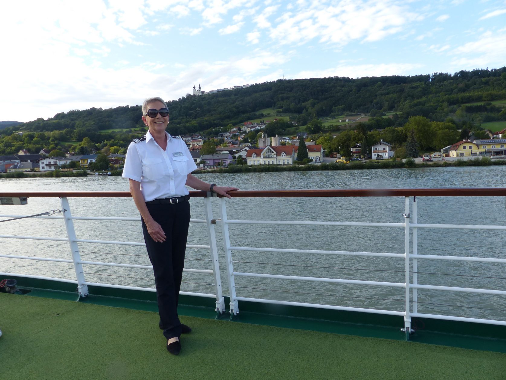 Findet für alle Probleme eine Lösung: Cruise Manageinr Sabine Hinz Foto: Weirauch
