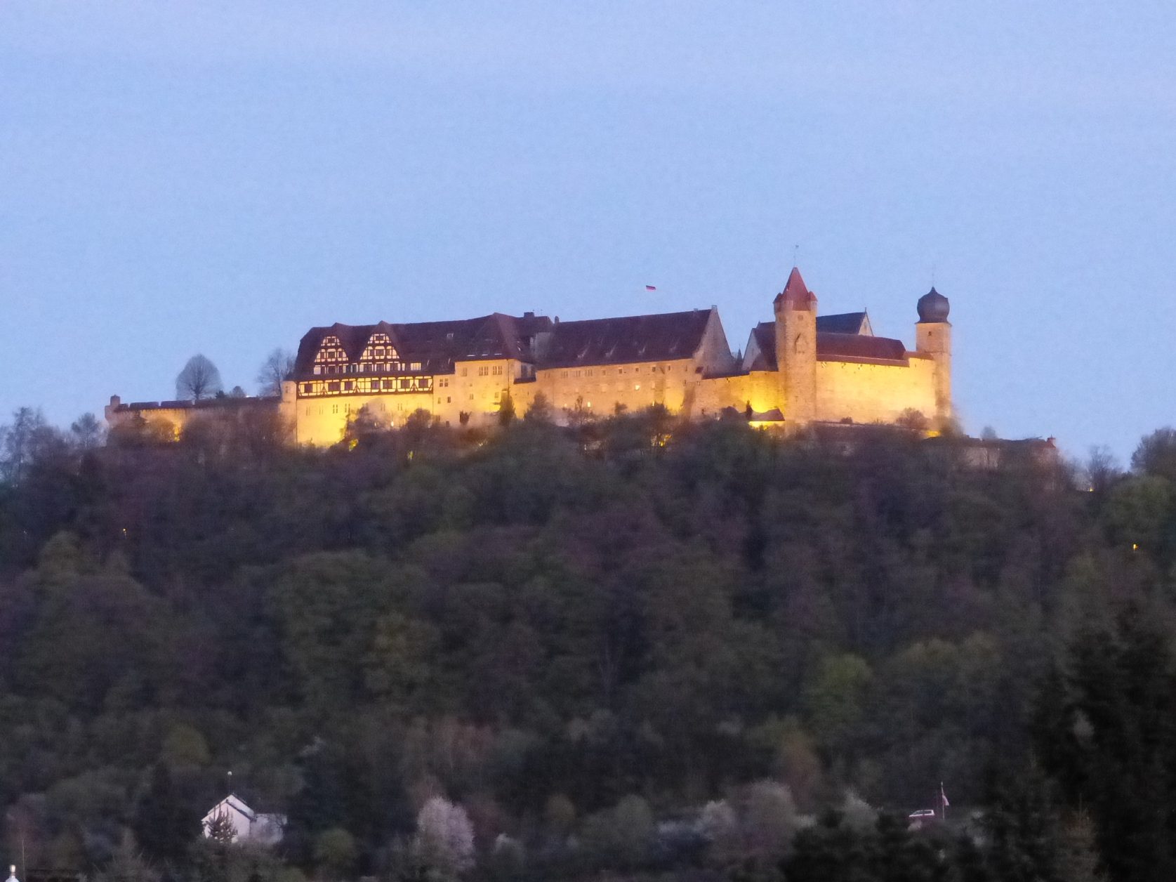Blick auf die Veste Coburg Foto: Weirauch