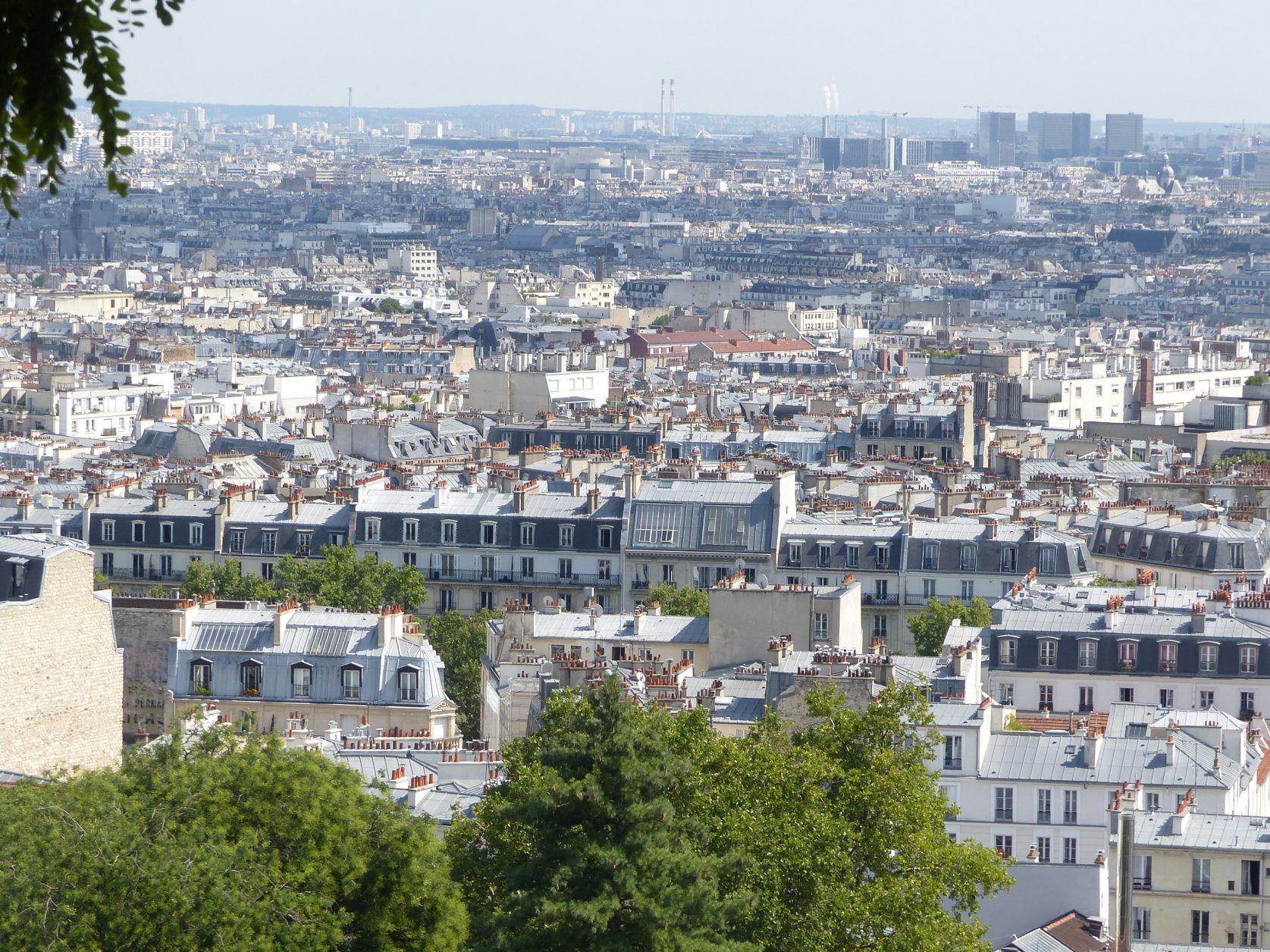Von Sacre Coeur aus hat man einen tollen Blick über Paris Foto: Weirauch
