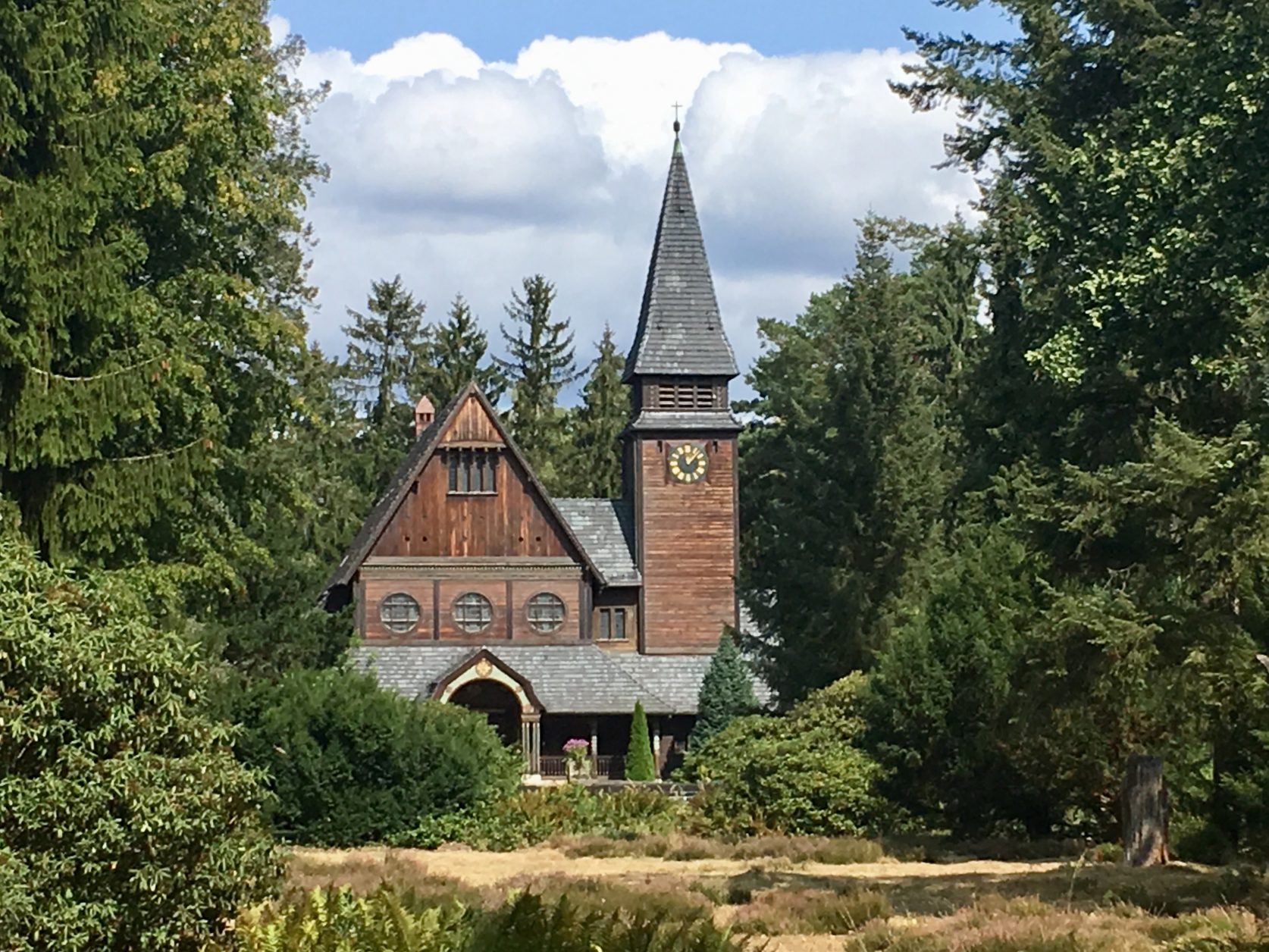 Die norwegische Stabkapelle auf dem Südwestkirchhof, Foto: Weirauch
