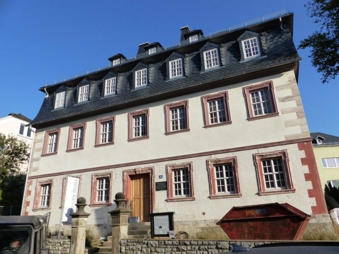 In diesem Haus lebte Alexander von Humboldt