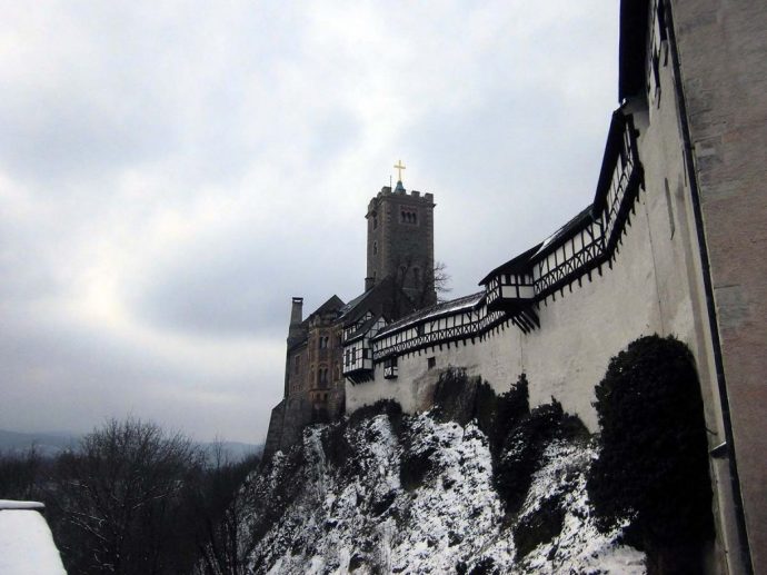 Winter auf der Wartburg