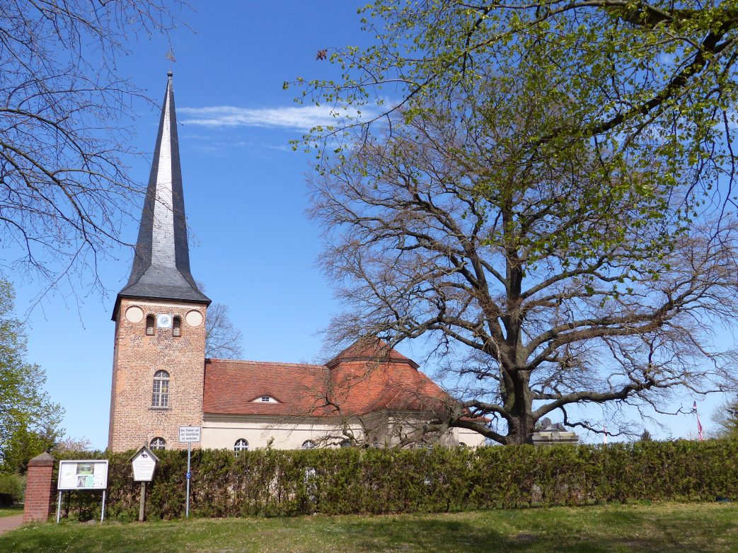 Dorfkirche Roskow Havelland Brandenburg Storchenrwadweg