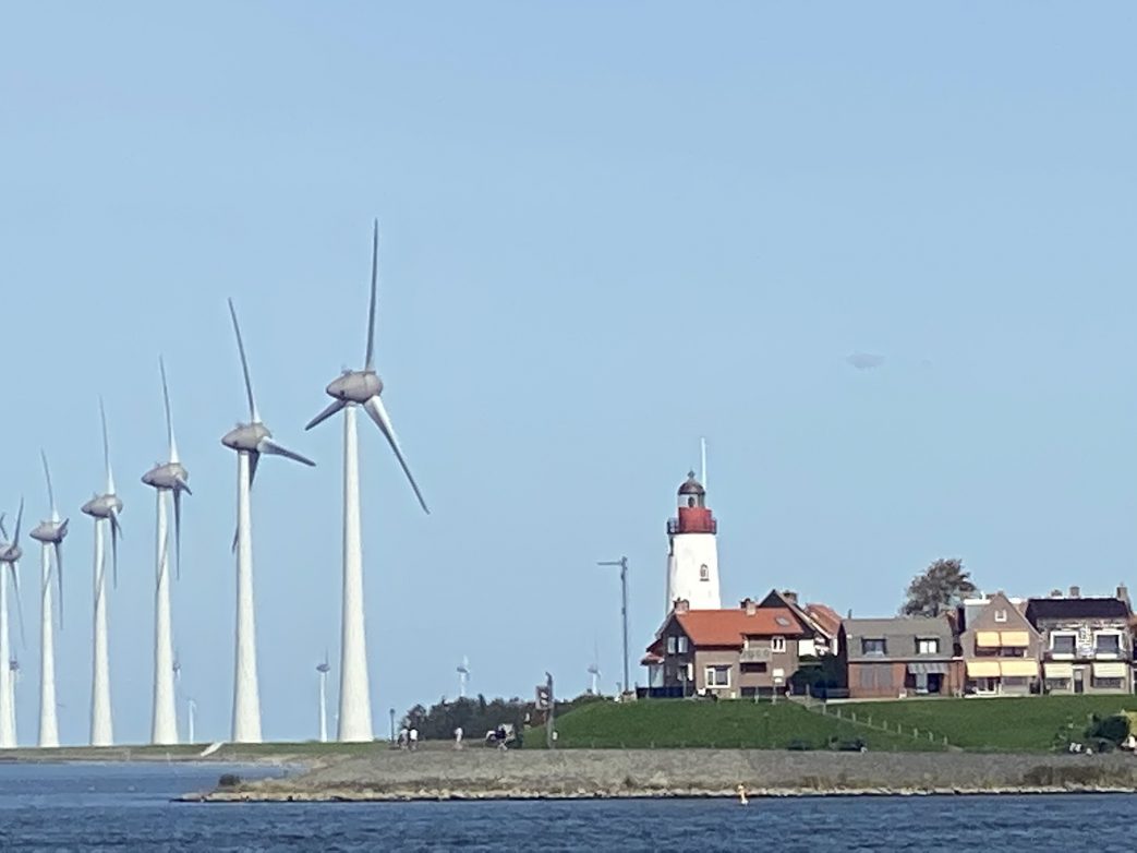 Windpark vor Urk in Flevoland